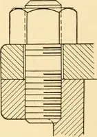 An illustration from Essentials of drafting; a text and problem book for apprentice, trade and evening technical schools (1918)