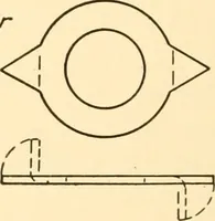 An illustration from Essentials of drafting; a text and problem book for apprentice, trade and evening technical schools (1918)