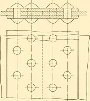 An illustration from Essentials of drafting; a text and problem book for apprentice, trade and evening technical schools (1918)
