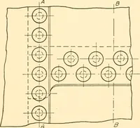 An illustration from Essentials of drafting; a text and problem book for apprentice, trade and evening technical schools (1918)