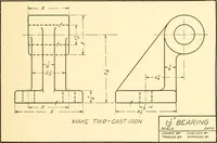 Picture 83 of 258 from Essentials of drafting; a text and problem book for apprentice, trade and evening technical schools (1918), leaf 80