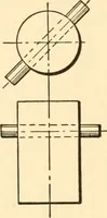 An illustration from Essentials of drafting; a text and problem book for apprentice, trade and evening technical schools (1918)