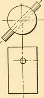 An illustration from Essentials of drafting; a text and problem book for apprentice, trade and evening technical schools (1918)