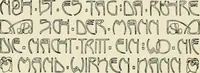 An illustration from The essentials of lettering; a manual for students and designers (1912)