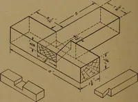 An illustration from Essentials of mechanical drawing (1917)