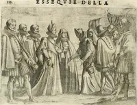 Picture 12 of 33 from Esseqvie della Sacra Cattolica, e Real Maesta di Margherita d'Avstria regina di Spagna, : celebrate dal serenissimo don Cosimo II. gran duca di Toscana IIII (1612), leaf 25