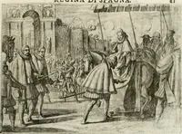 Picture 13 of 33 from Esseqvie della Sacra Cattolica, e Real Maesta di Margherita d'Avstria regina di Spagna, : celebrate dal serenissimo don Cosimo II. gran duca di Toscana IIII (1612), leaf 26