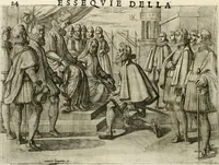 Picture 17 of 33 from Esseqvie della Sacra Cattolica, e Real Maesta di Margherita d'Avstria regina di Spagna, : celebrate dal serenissimo don Cosimo II. gran duca di Toscana IIII (1612), leaf 29