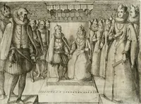 Picture 20 of 33 from Esseqvie della Sacra Cattolica, e Real Maesta di Margherita d'Avstria regina di Spagna, : celebrate dal serenissimo don Cosimo II. gran duca di Toscana IIII (1612), leaf 32