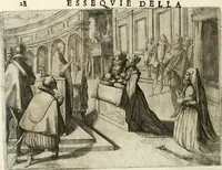Picture 21 of 33 from Esseqvie della Sacra Cattolica, e Real Maesta di Margherita d'Avstria regina di Spagna, : celebrate dal serenissimo don Cosimo II. gran duca di Toscana IIII (1612), leaf 33
