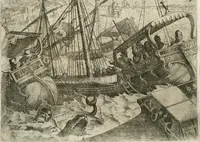 An illustration from Esseqvie della Sacra Cattolica, e Real Maesta di Margherita d'Avstria regina di Spagna, : celebrate dal serenissimo don Cosimo II. gran duca di Toscana IIII (1612)