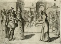 An illustration from Esseqvie della Sacra Cattolica, e Real Maesta di Margherita d'Avstria regina di Spagna, : celebrate dal serenissimo don Cosimo II. gran duca di Toscana IIII (1612)