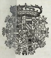 An illustration from Esseqvie della Sacra Cattolica, e Real Maesta di Margherita d'Avstria regina di Spagna : celebrate dal serenissimo don Cosimo II. gran duca di Toscana IIII (1612)