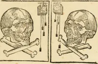 An illustration from Esseqvie dell'illvstre sig.nor Alessandro abate Pvcci : celebrate in Fiorenza con diuota pompa per l'anima sua nella chiesa della Nunziata : dalli molto reuerendi padri de Serui il dì primo di settembre (1601)