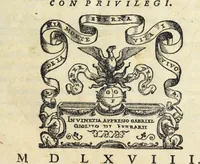Picture 1 of 64 from Essercitio et ammaestramento del bvon christiano : dove si tratta de gli articoli della fede, de' diece precetti della legge, dell'Oratione, della Confessione, & della Communione (1568), leaf 4