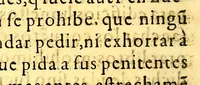 Picture 3 of 9 from Estatutos generles [sic] de Barcelona, para la familia Cismontana, de la orden de nuestro seraphico padre. S. Francisco : los quales por mandado de nuestro. R.P.F. Francisco Gonçaga, ministro general, fueron reformados y de nueuo recopilados, (1585), leaf 44
