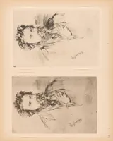 An illustration from The etched work of Whistler : illustrated by reproductions in collotype of the different states of the plates (1910)