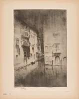 Picture 6 of 7 from The etched work of Whistler : illustrated by reproductions in collotype of the different states of the plates (1910), leaf 301
