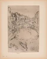 Picture 7 of 7 from The etched work of Whistler : illustrated by reproductions in collotype of the different states of the plates (1910), leaf 319