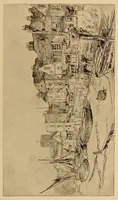 An illustration from The etchings of James McNeill Whistler (1922)