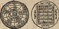 An illustration from 'Et ha-kedem Cælum-Orientis et prisci mundi triade exercitationum literariarum repræsentatum (1657)