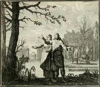 An illustration from Ethica naturalis, seu, Documenta moralia e variis rerum naturalium proprietatib[us], virtutum vitiorumq[ue] symbolicis imaginibus collecta (1700)