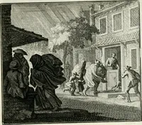 An illustration from Ethica naturalis, seu, Documenta moralia e variis rerum naturalium proprietatib[us], virtutum vitiorumq[ue] symbolicis imaginibus collecta (1700)