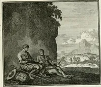 An illustration from Ethica naturalis, seu, Documenta moralia e variis rerum naturalium proprietatib[us], virtutum vitiorumq[ue] symbolicis imaginibus collecta (1700)
