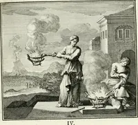Picture 4 of 97 from Ethica naturalis, seu, Documenta moralia e variis rerum naturalium proprietatib[us], virtutum vitiorumq[ue] symbolicis imaginibus collecta (1700), leaf 14