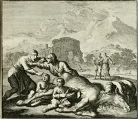Picture 91 of 97 from Ethica naturalis, seu, Documenta moralia e variis rerum naturalium proprietatib[us], virtutum vitiorumq[ue] symbolicis imaginibus collecta (1700), leaf 194