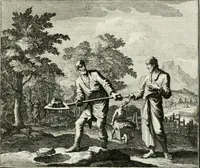 An illustration from Ethica naturalis, seu, Documenta moralia e variis rerum naturalium proprietatib[us], virtutum vitiorumq[ue] symbolicis imaginibus collecta (1700)