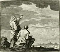 An illustration from Ethica naturalis, seu, Documenta moralia e variis rerum naturalium proprietatib[us], virtutum vitiorumq[ue] symbolicis imaginibus collecta (1700)