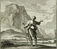 An illustration from Ethica naturalis, seu, Documenta moralia e variis rerum naturalium proprietatib[us], virtutum vitiorumq[ue] symbolicis imaginibus collecta (1700)