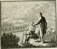 An illustration from Ethica naturalis, seu, Documenta moralia e variis rerum naturalium proprietatib[us], virtutum vitiorumq[ue] symbolicis imaginibus collecta (1700)