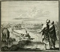 An illustration from Ethica naturalis, seu, Documenta moralia e variis rerum naturalium proprietatib[us], virtutum vitiorumq[ue] symbolicis imaginibus collecta (1700)