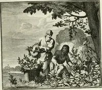 An illustration from Ethica naturalis, seu, Documenta moralia e variis rerum naturalium proprietatib[us], virtutum vitiorumq[ue] symbolicis imaginibus collecta (1700)