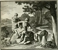An illustration from Ethica naturalis, seu, Documenta moralia e variis rerum naturalium proprietatib[us], virtutum vitiorumq[ue] symbolicis imaginibus collecta (1700)