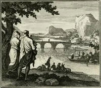An illustration from Ethica naturalis, seu, Documenta moralia e variis rerum naturalium proprietatib[us], virtutum vitiorumq[ue] symbolicis imaginibus collecta (1700)