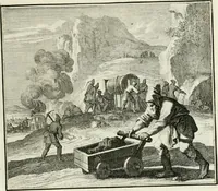 An illustration from Ethica naturalis, seu, Documenta moralia e variis rerum naturalium proprietatib[us], virtutum vitiorumq[ue] symbolicis imaginibus collecta (1700)