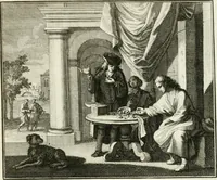 An illustration from Ethica naturalis, seu, Documenta moralia e variis rerum naturalium proprietatib[us], virtutum vitiorumq[ue] symbolicis imaginibus collecta (1700)