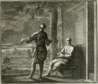 An illustration from Ethica naturalis, seu, Documenta moralia e variis rerum naturalium proprietatib[us], virtutum vitiorumq[ue] symbolicis imaginibus collecta (1700)
