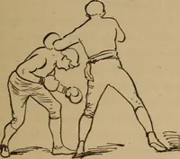 An illustration from Ethics of boxing and manly sport (1888)