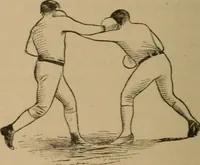 An illustration from Ethics of boxing and manly sport (1888)