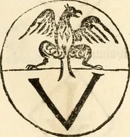 An illustration from Ethruscarum antiquitatum fragmenta : quibus vrbis Romae, aliarumque gentium primordia, mores, & res gestae indicantur (1637)