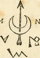 An illustration from Ethruscarum antiquitatum fragmenta : quibus vrbis Romae, aliarumque gentium primordia, mores, & res gestae indicantur (1637)