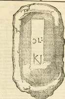 An illustration from Ethruscarum antiquitatum fragmenta : quibus vrbis Romae, aliarumque gentium primordia, mores, & res gestae indicantur (1637)
