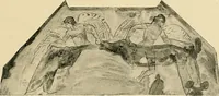 An illustration from Etruscan tomb paintings, Their subjects and significance (1922)