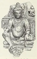 An illustration from Étude sur l'iconographie bouddhique de l'Inde, d'après des documents nouveaux (1900)