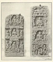 An illustration from Étude sur l'iconographie bouddhique de l'Inde, d'après des documents nouveaux (1900)