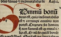 An illustration from [Etymologiae ; De summo bono].